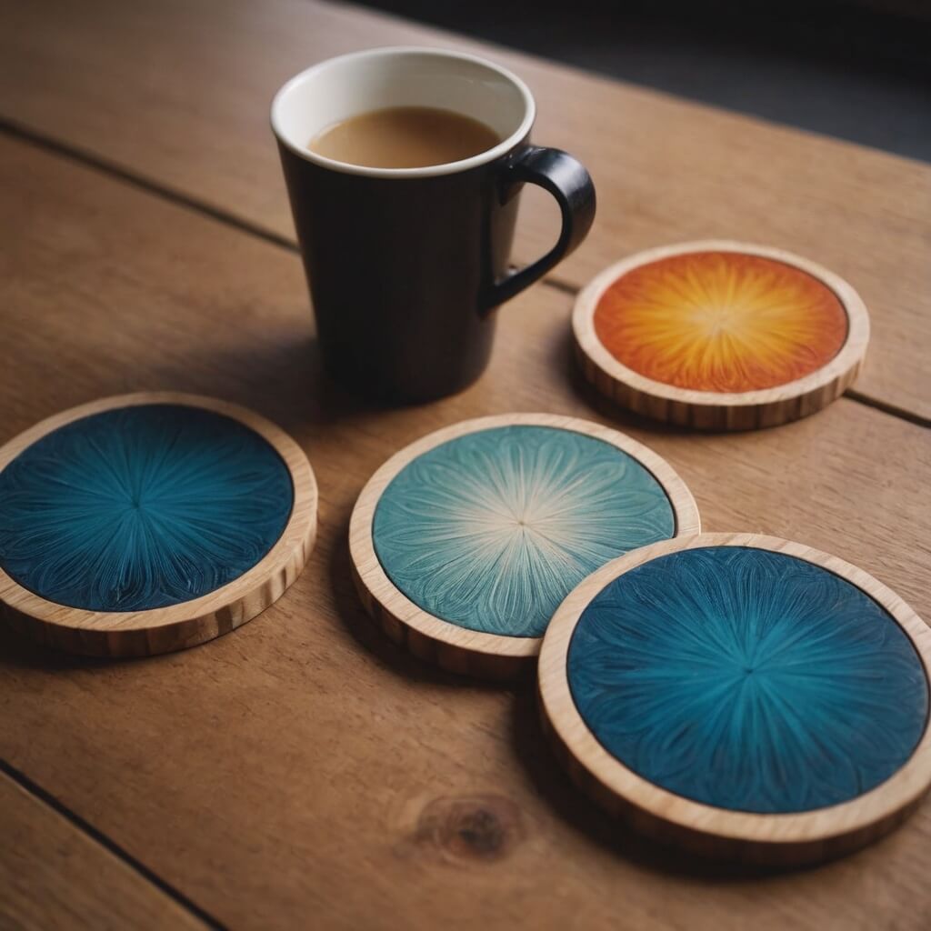 Artisan Wooden Coasters